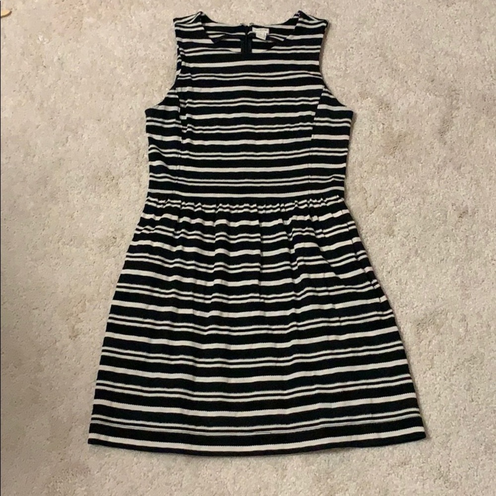 JCrew Striped dress